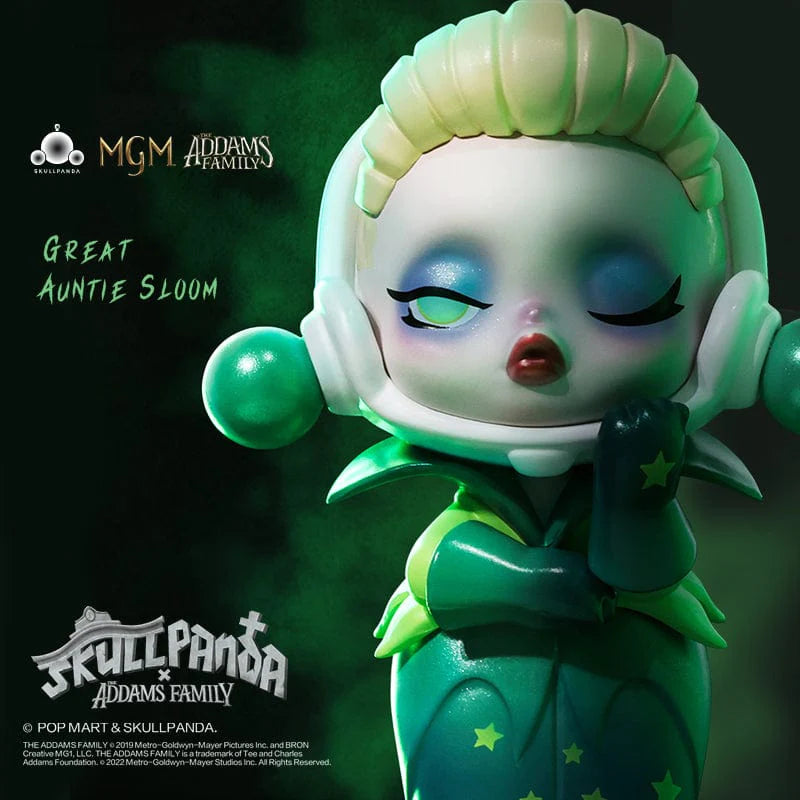 Skull Panda×Addams Family Series figure