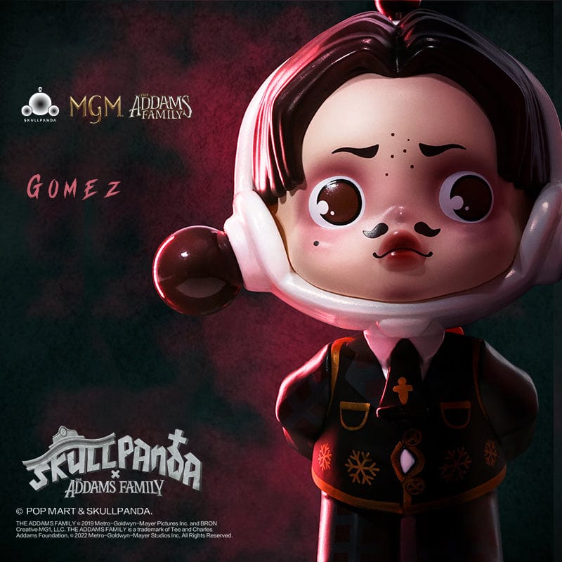 Skull Panda×Addams Family Series figure