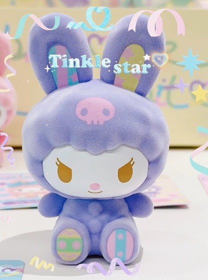 Sanrio Rabbit Flocking series Figures girl gift