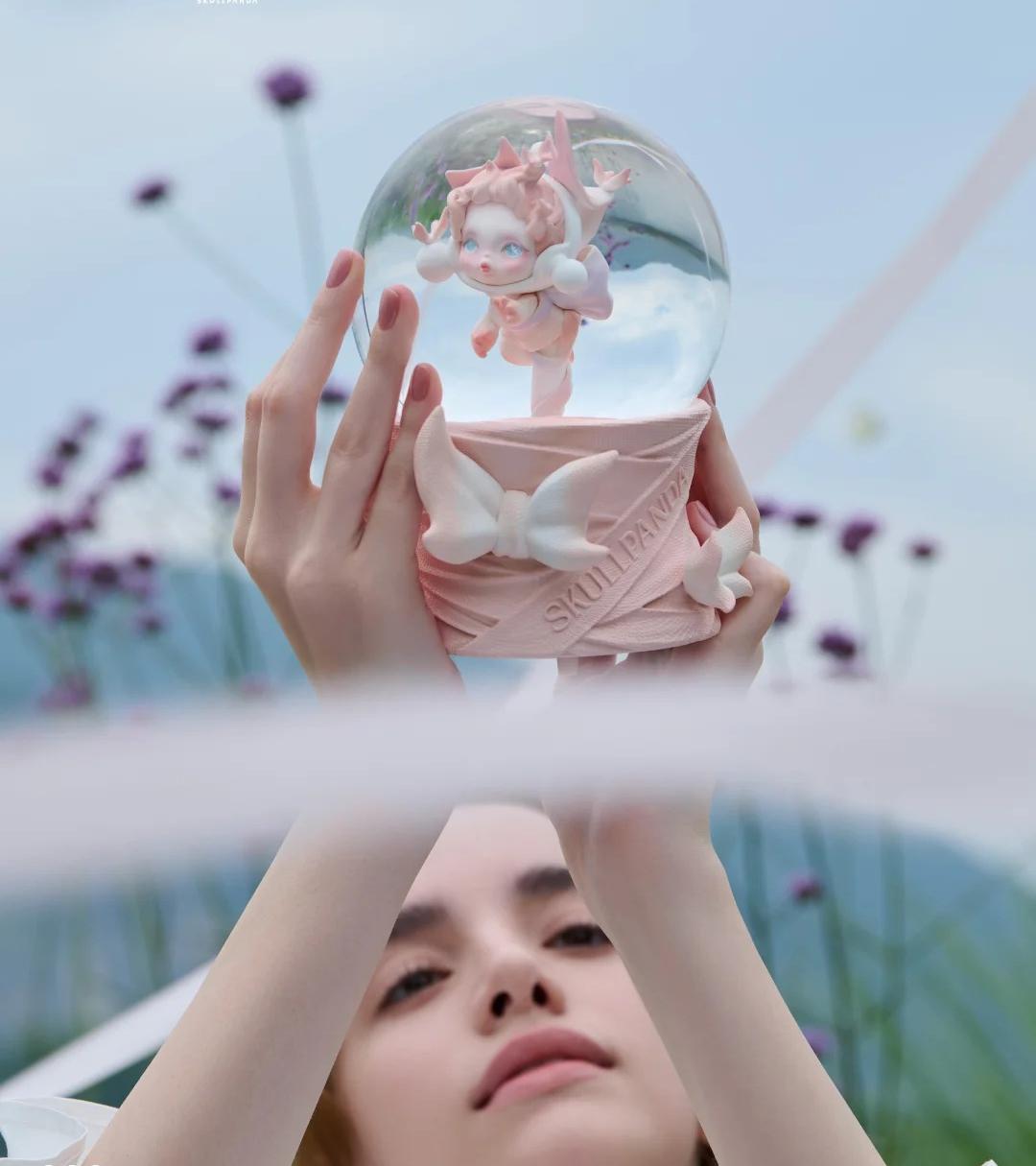 SKULLPANDA Gate of Advancement and Retreat Series - Crystal Ball Globe(pre order ship in 3-5 days)