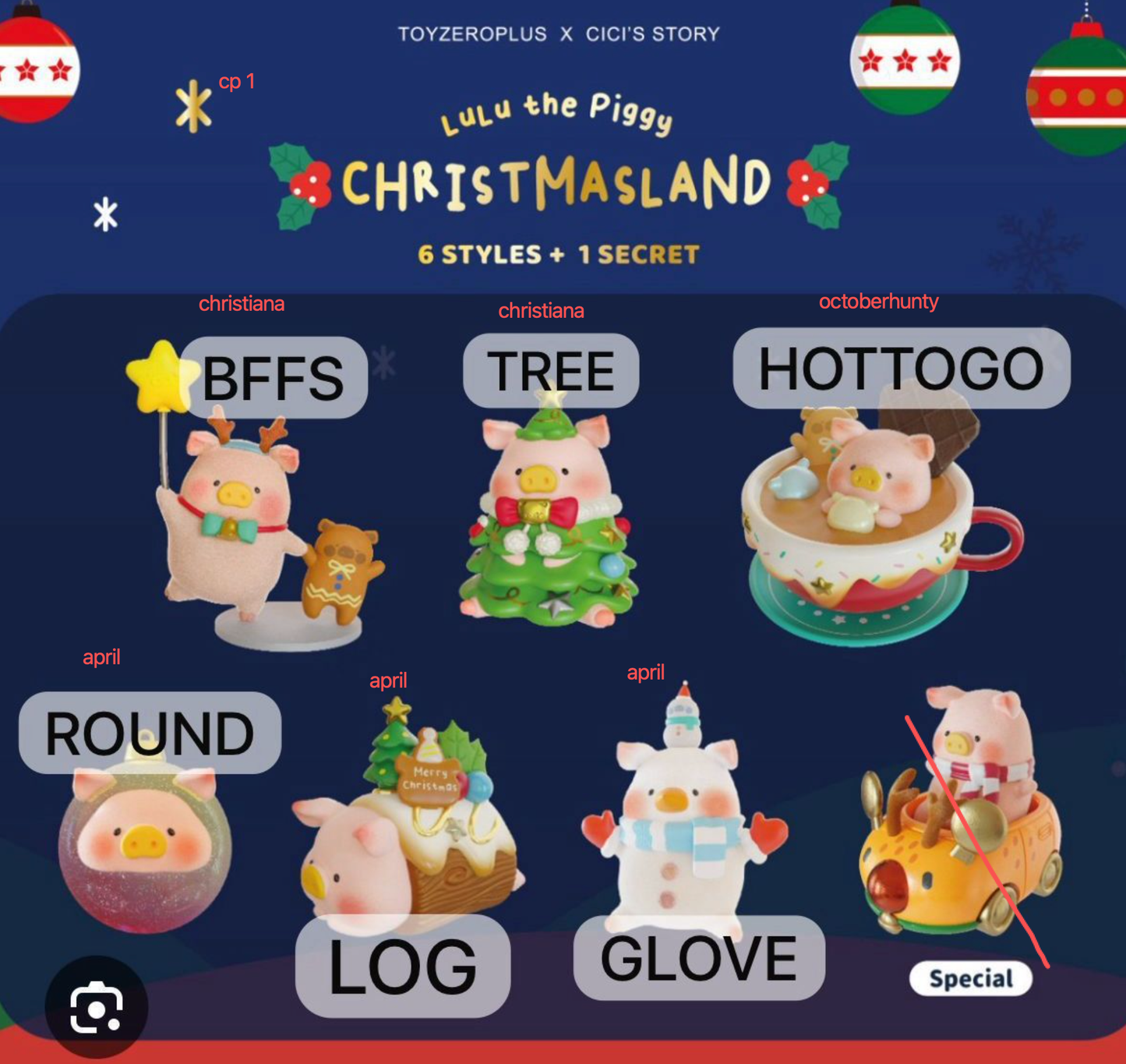 cp 1 Lulu the Piggy Christmasland 1121