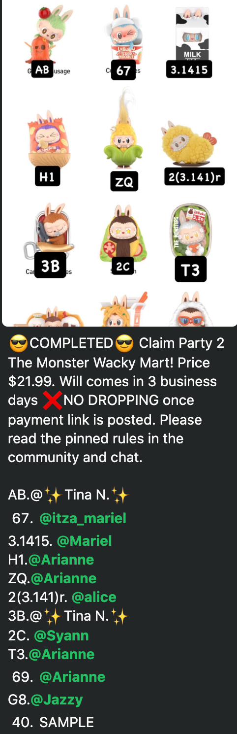 2 cp The Monster Wacky Mart 0723