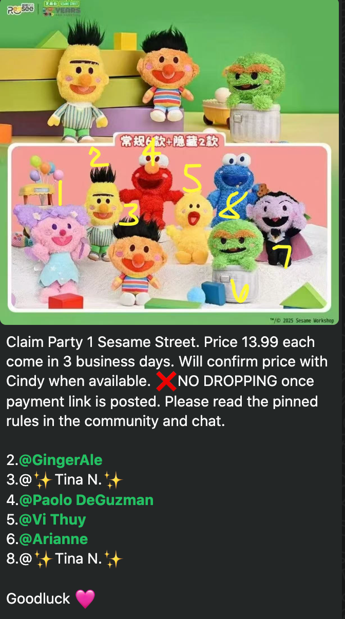 1 cp Sesame Street 0724