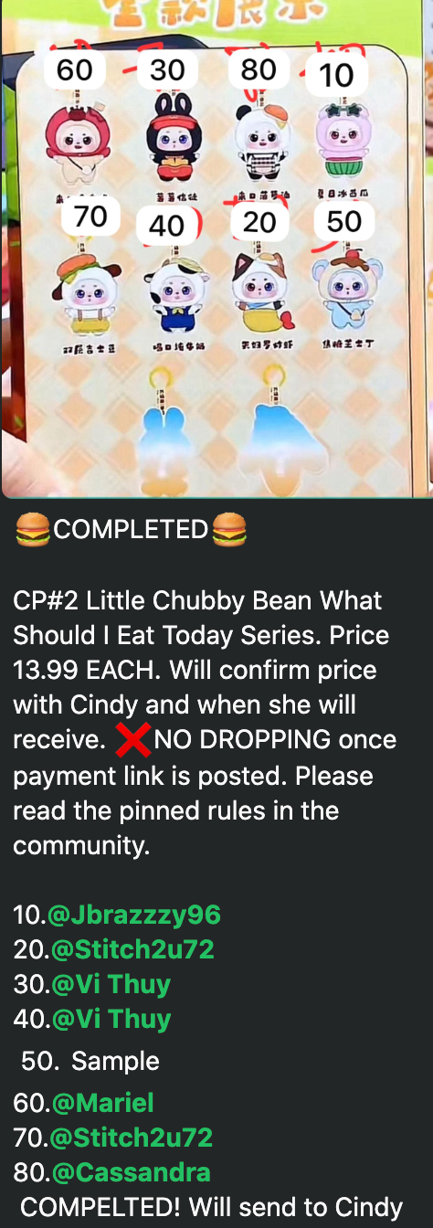 CP#2 Little Chubby Bean What Should I Eat Today Series.0726