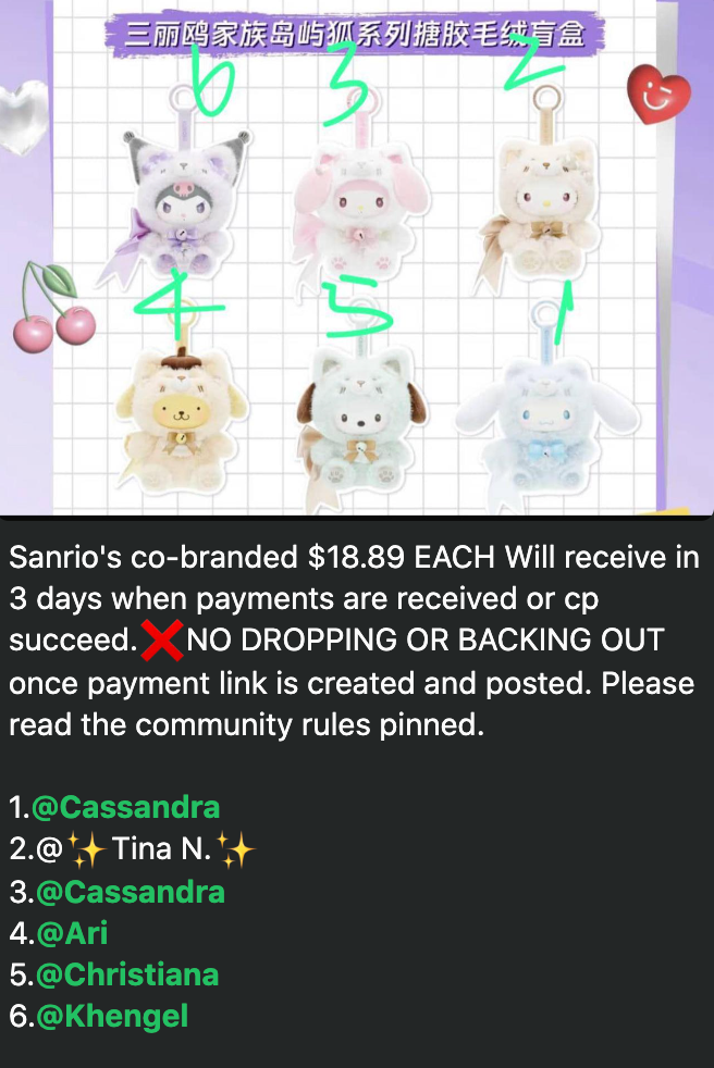 CP 1 Sanrio's co-branded 0814