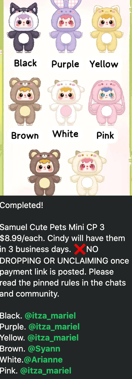 cp 3 Samuel Cute Pets Mini 0820