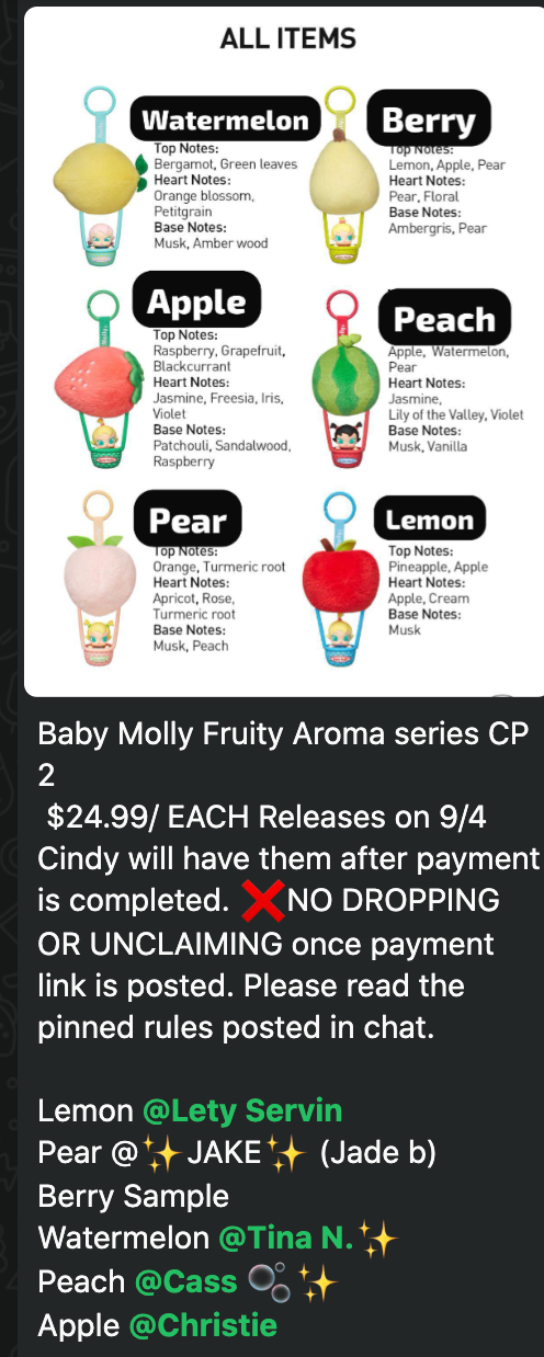 cp2 Baby Molly Fruity Aroma series 0906