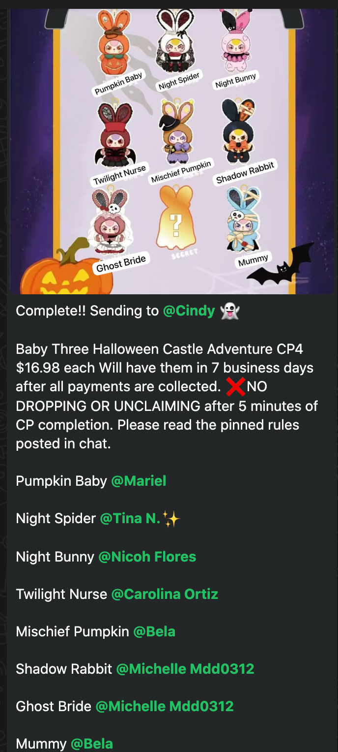 cp 4 Baby Three Halloween Castle Adventure 1010