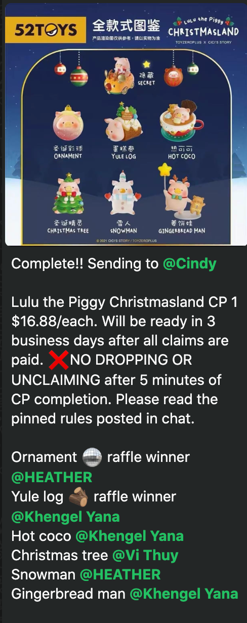 cp 1 Lulu the Piggy Christmasland 1018