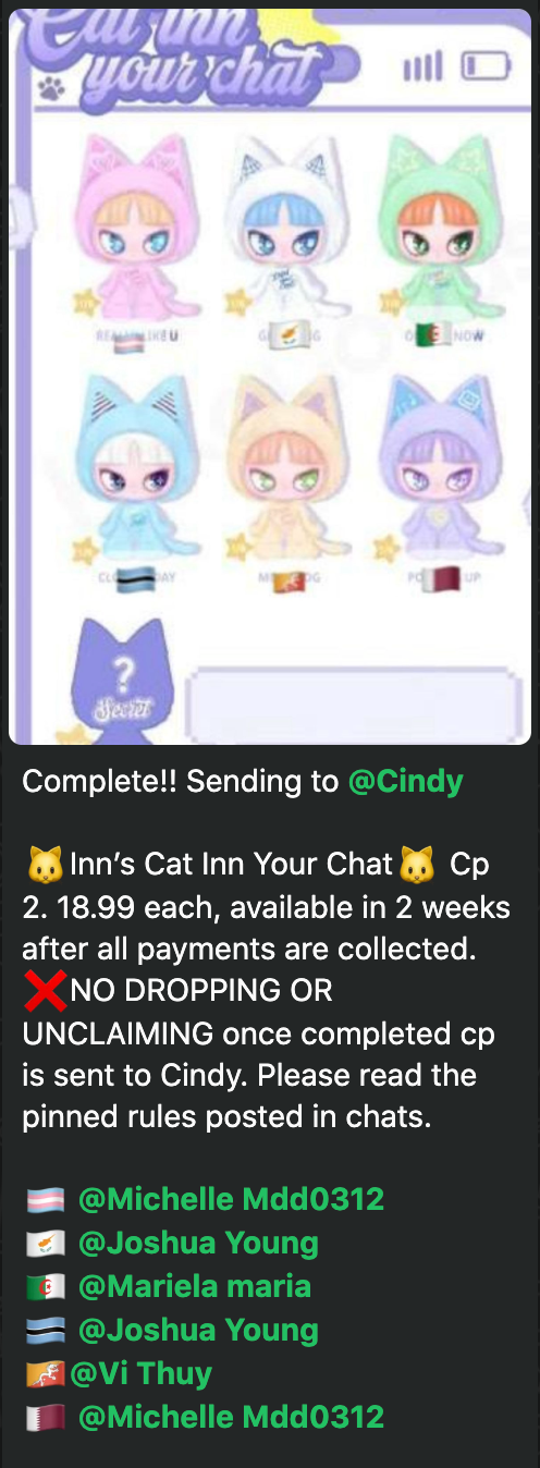 cp 2 Inn’s Cat Inn Your Chat 1027