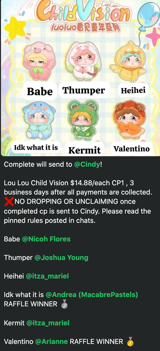 cp 1 Lou Lou Child Vision 1029