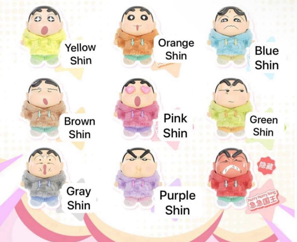cp 3 Crayon Shin-chan Emotional Dopamine 1204
