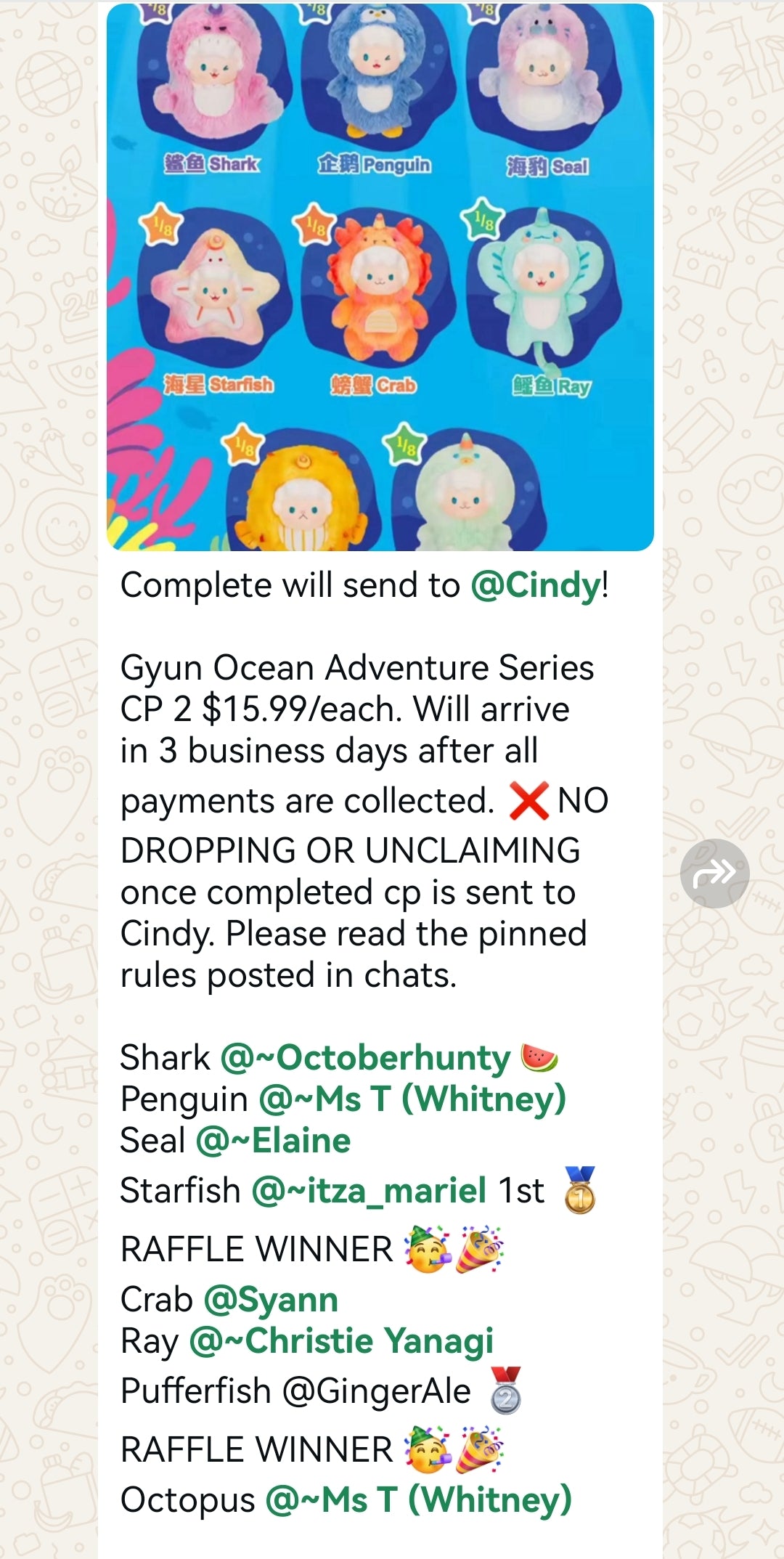 CP 2 Gyun Ocean Adventure Series 10.20