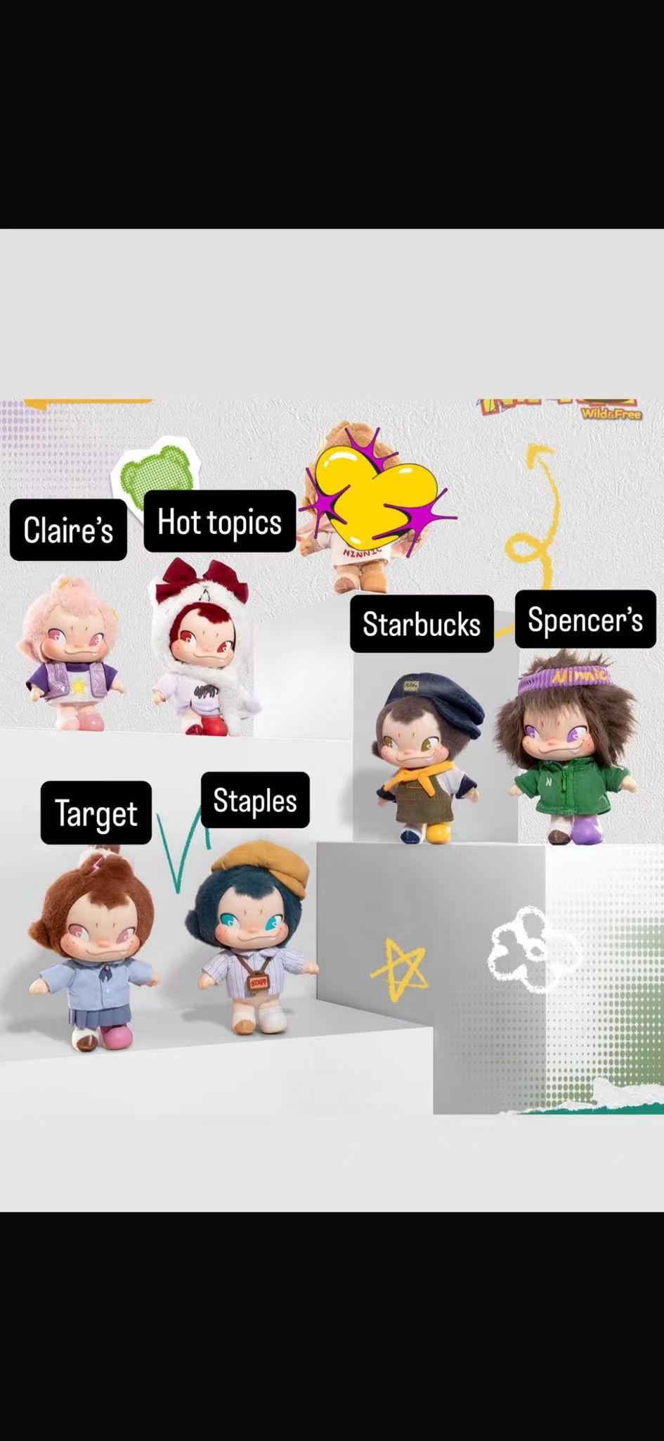 cp2 NiNiC wild &free plush 1.4