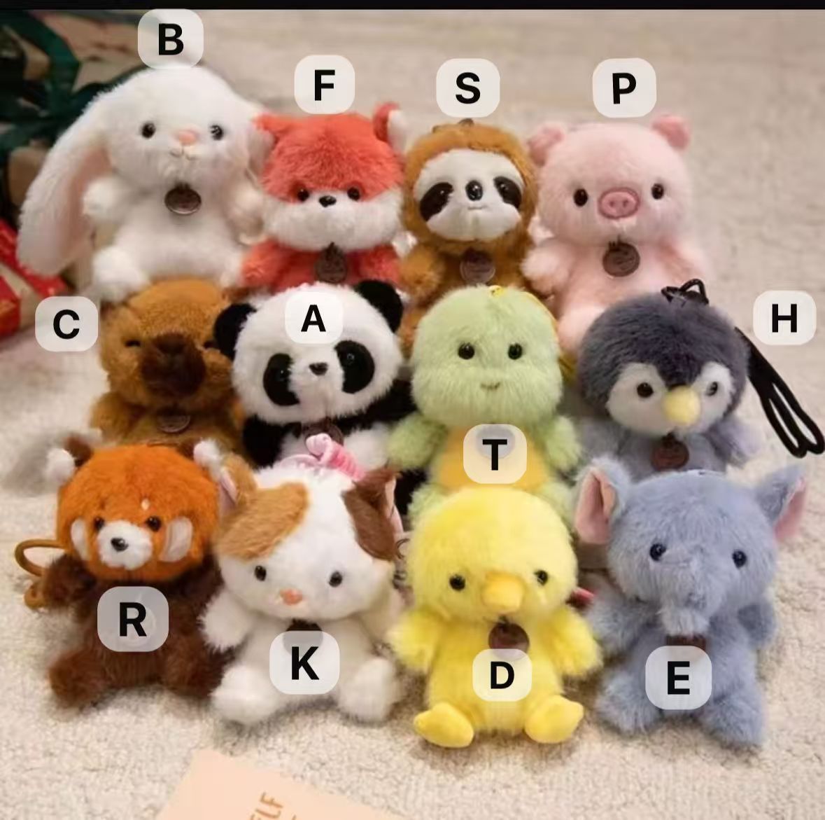 cp1 Xiangdundun animals Keychains 0204