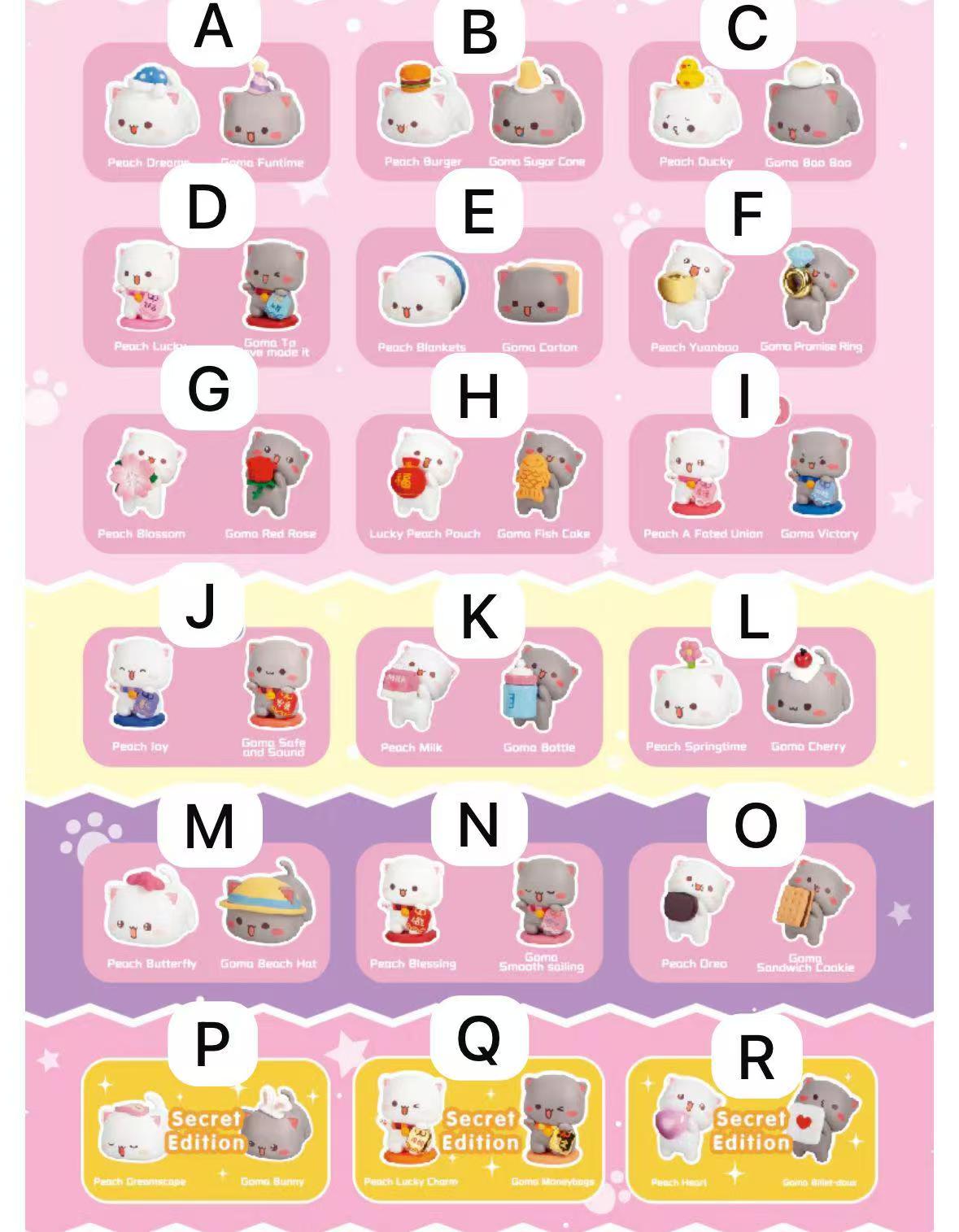 cp1 Peach cat Sweet Mini universe 0221