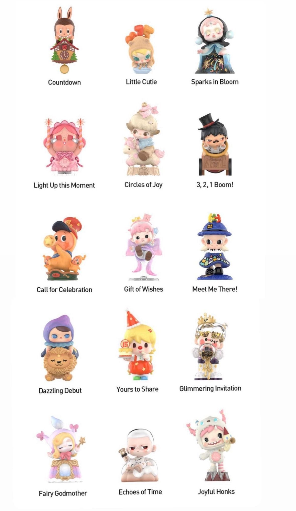 cp 1 Celebrating Moment POP MART 15th Anniversary 1022