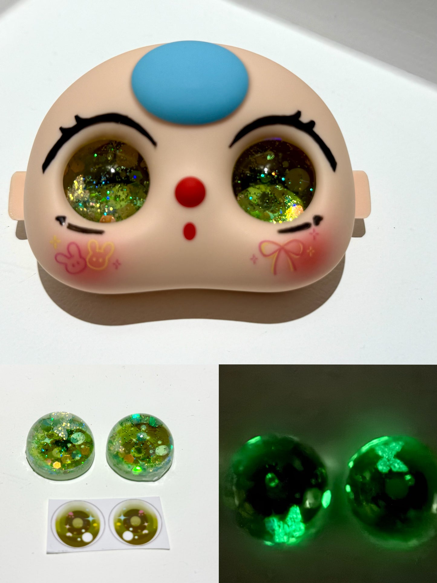 Custom Liquid Eyes for bb3 Baby Three