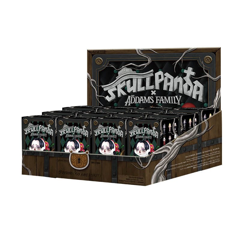 Skull Panda×Addams Family Series figure