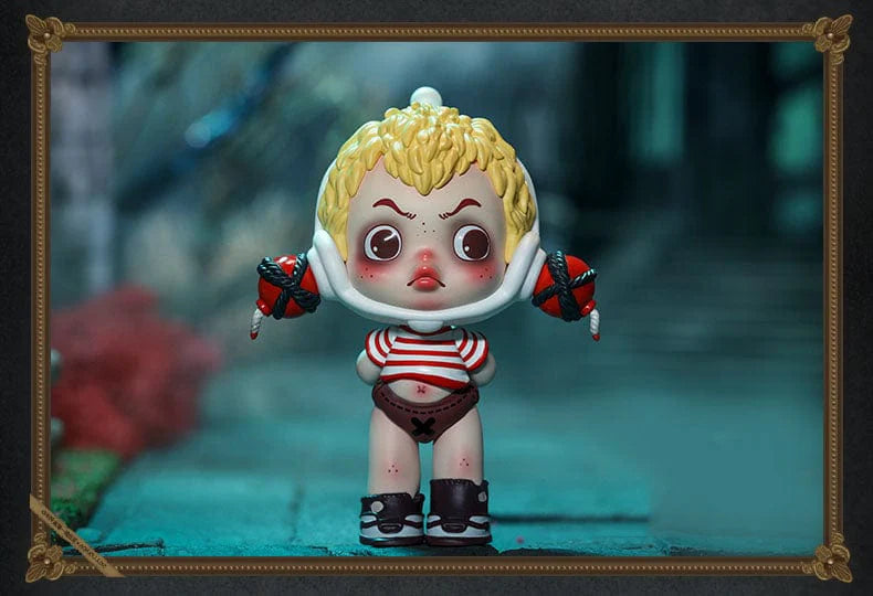 Skull Panda×Addams Family Series figure