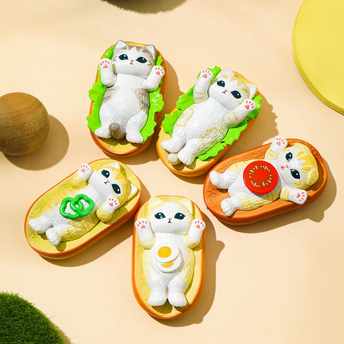 Mofusand Fat Series Mini Beans Figures