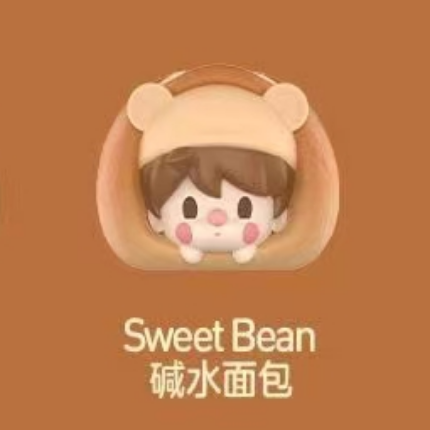 POP BEAN Toast Series PVC Figures