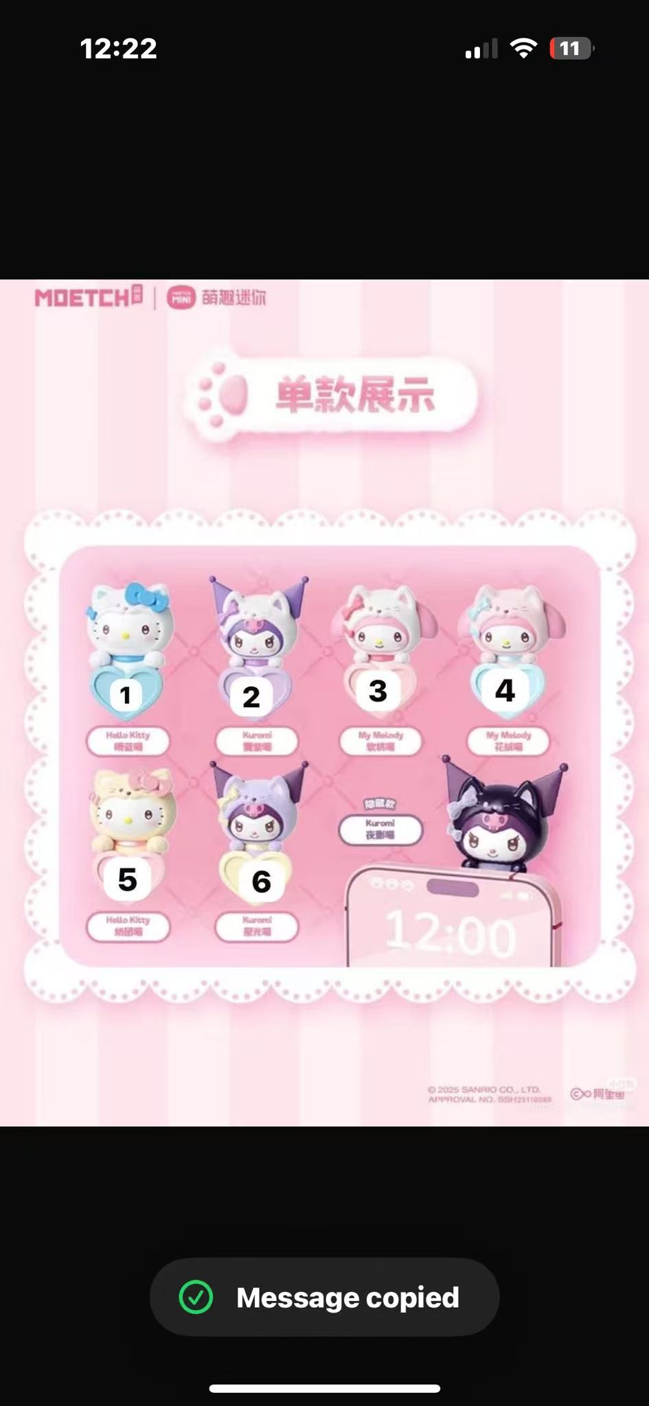 cp2 Sanrio Meow 12.24