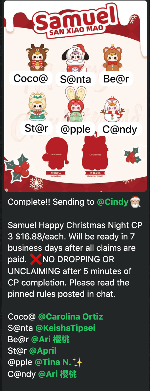 CP 3 Samuel Happy Christmas Night 1012