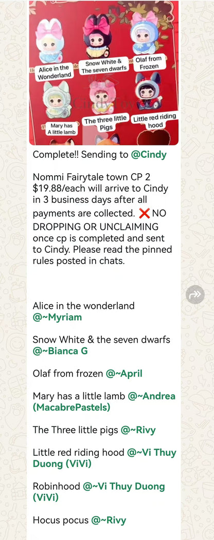 cp2 Nommi Fairytale town 10.28