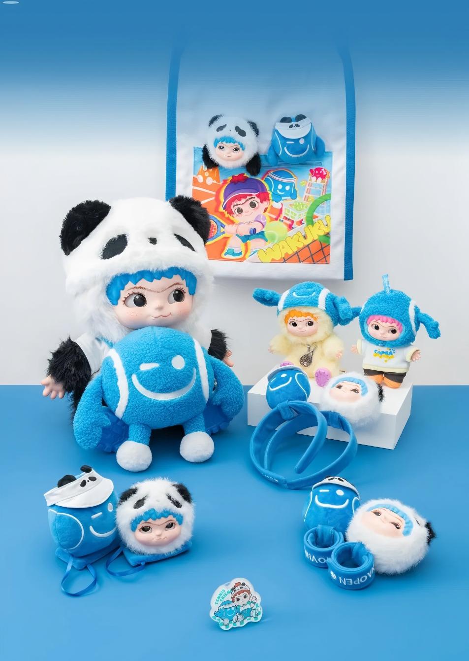 Q-Wakuku Hanging Card plush Big collection