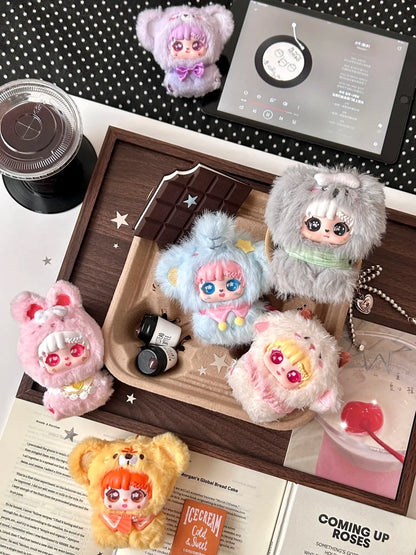 Sanmi Rabbit‘s Little Baby Hand in Hand Series Plush Blind Box