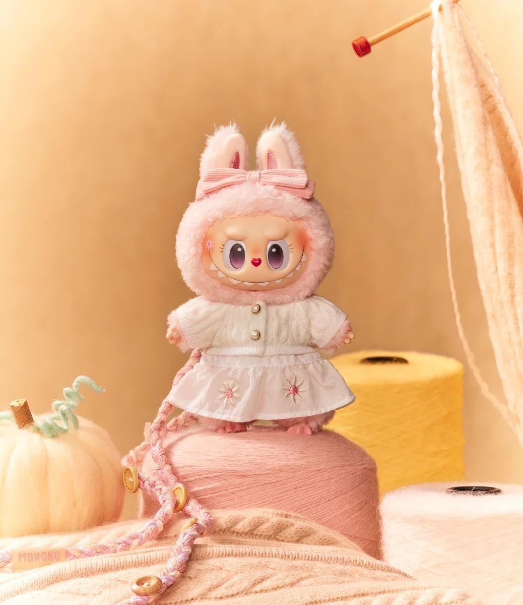 Mokoko Pom-pom Party Series - Vinyl Plush Keychain