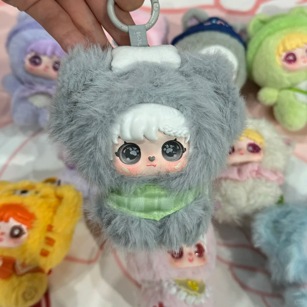 Sanmi Rabbit‘s Little Baby Hand in Hand Series Plush Blind Box