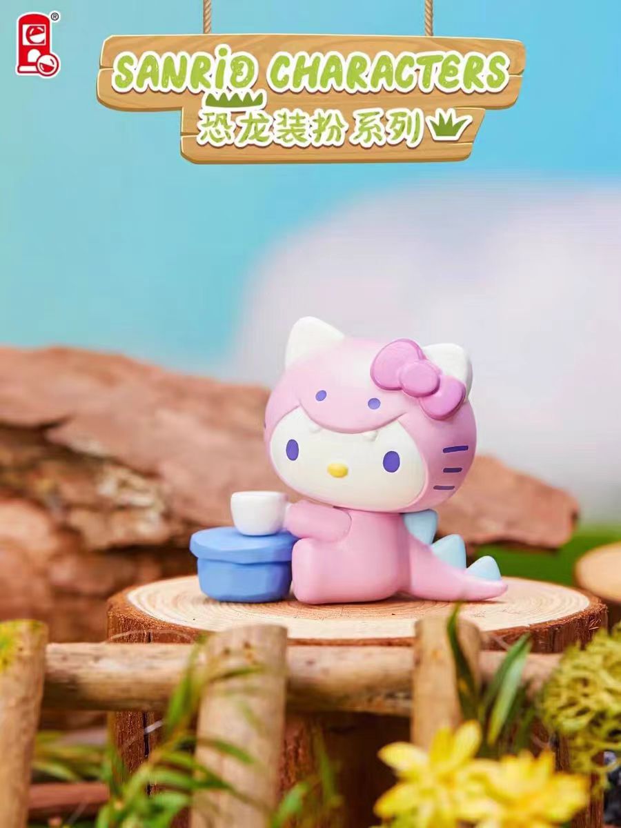 Sanrio Characters Dinosaur Dress Up Series Figures