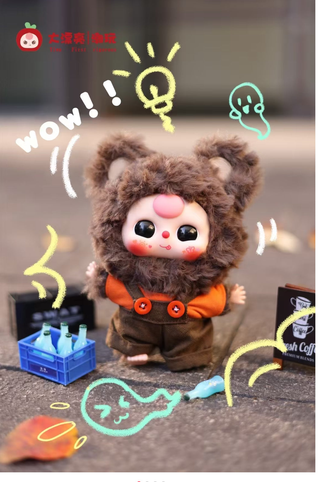 BABY Three-Mini Lovely Plush Series Blind Box(pre-order)