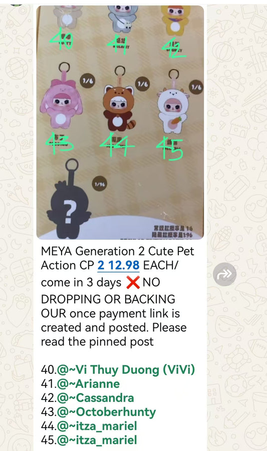 CP 2 MEYA Generation 2 Cute Pet Action 0728