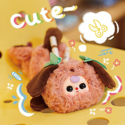 Baby Three Pencil Case Pen Bag Plush Blind Box