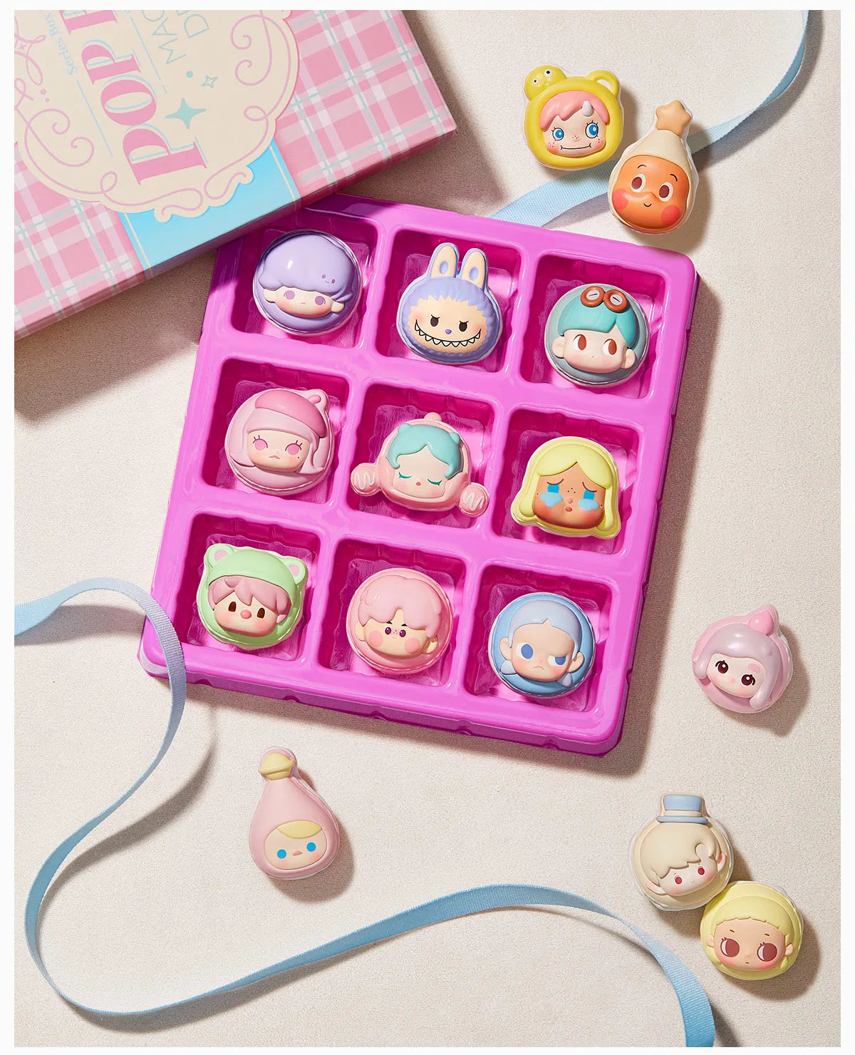 POP BEAN Macaron Dessert Series Box Set