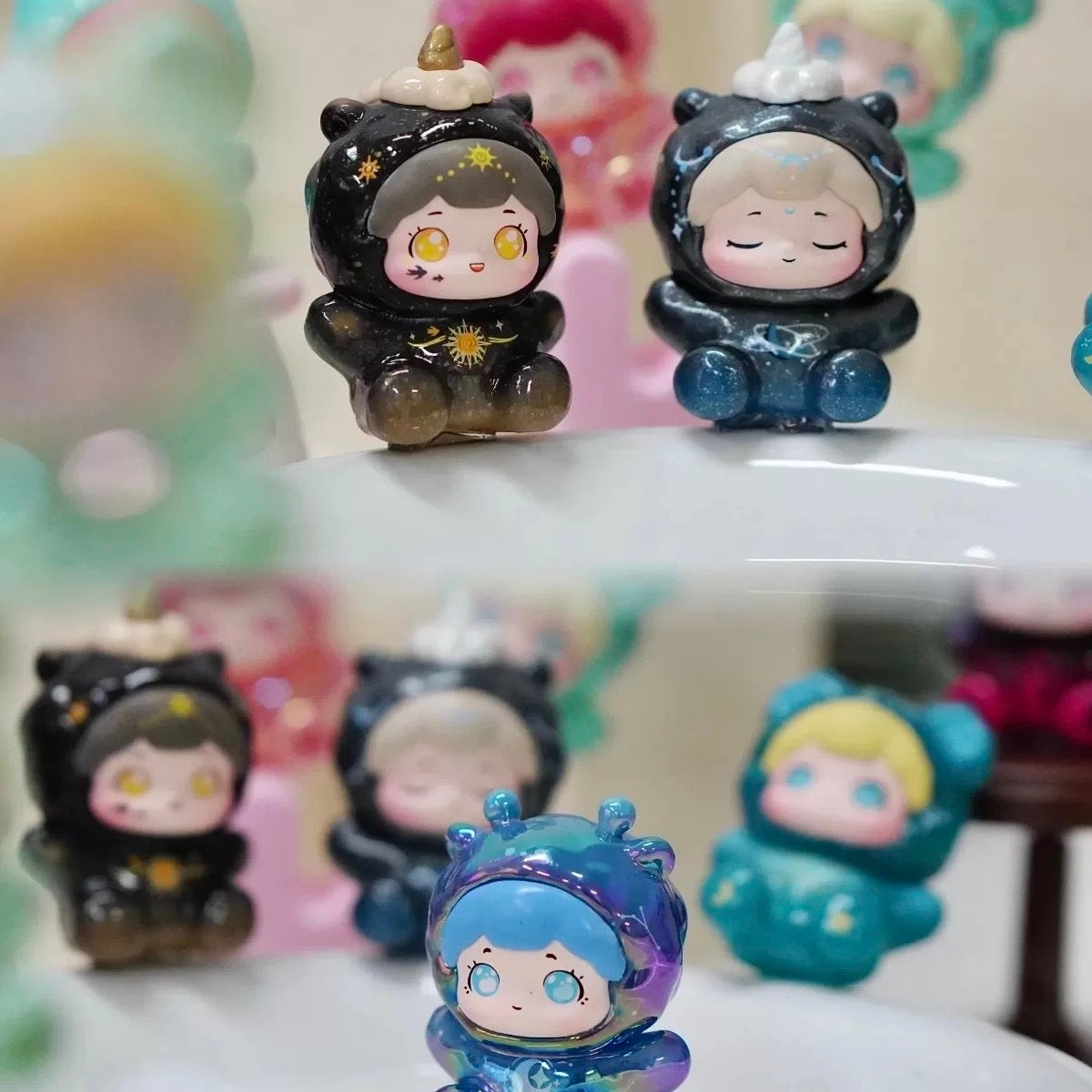Baobao's Zodiac Pet Mini Bean Toy,4 beans
