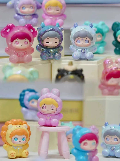 Baobao's Zodiac Pet Mini Bean Toy,4 beans