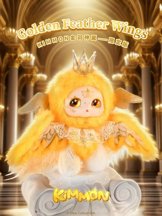 【preorder】Kimmon Golden Feather Wings Hanging Card Plush Dolls