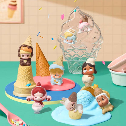 POPBEAN Heat-up Ice Cream Minibean Series  toy surprise box Dolls