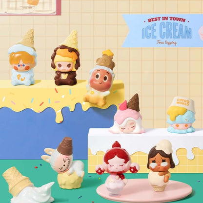 POPBEAN Heat-up Ice Cream Minibean Series  toy surprise box Dolls