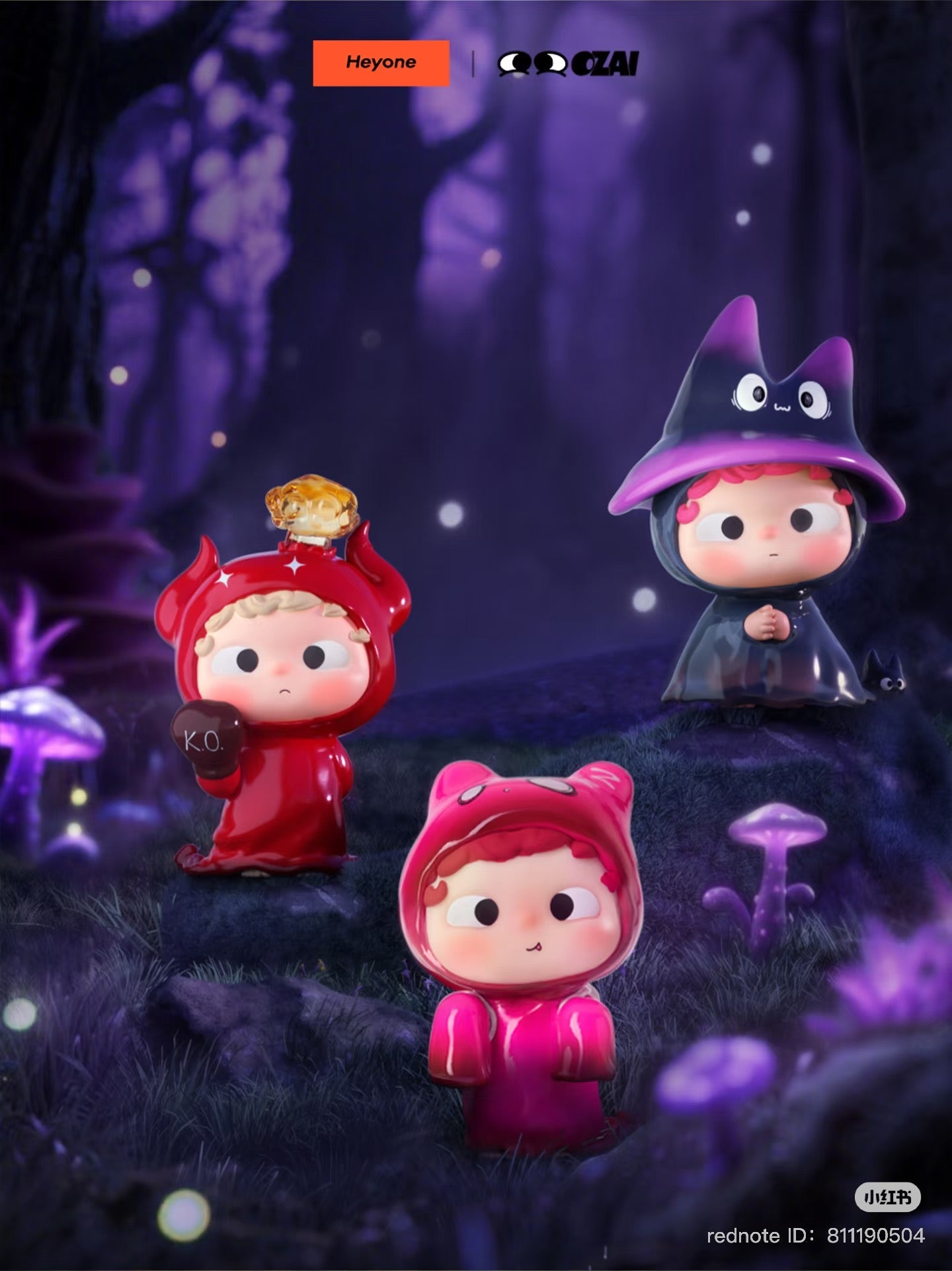 Ozai The Hooded Adventures Beans Blind Box