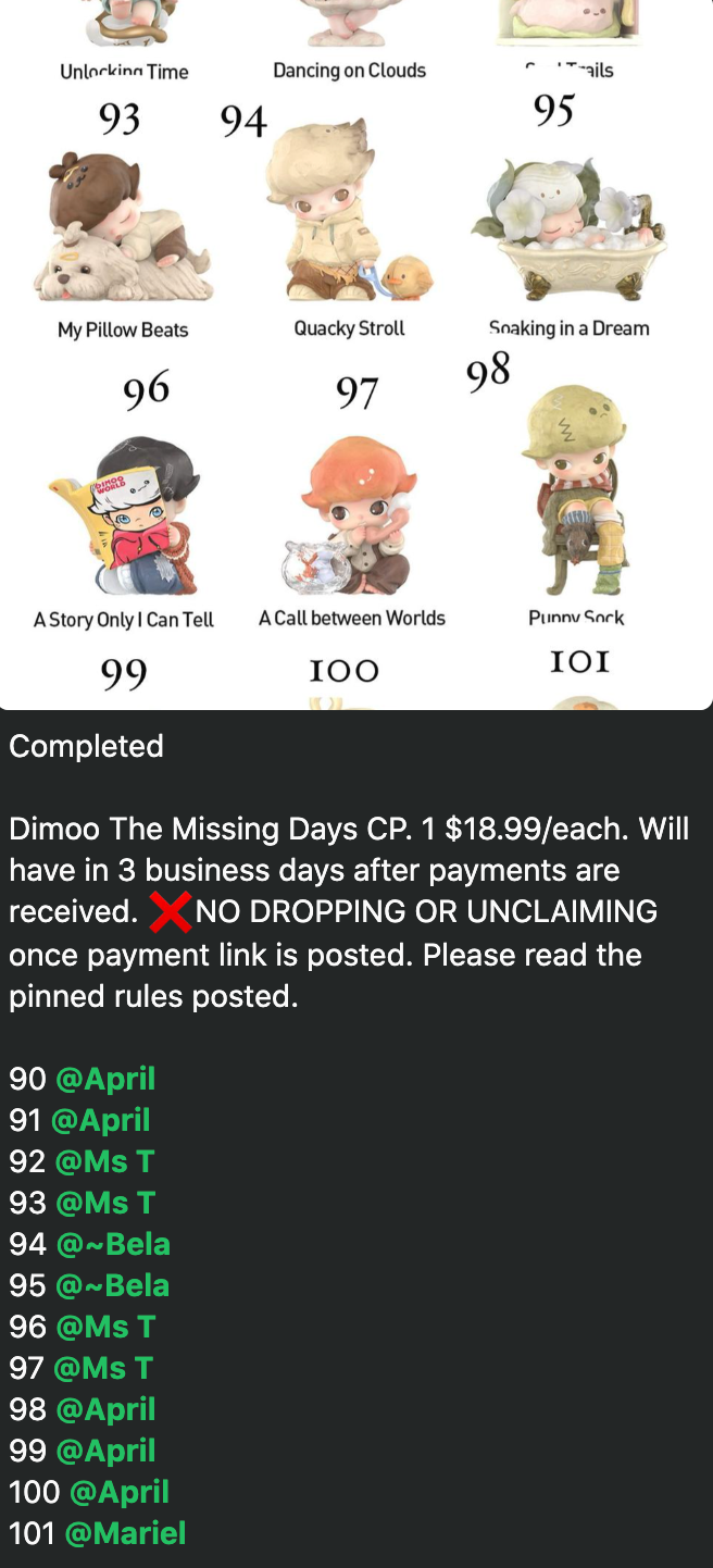 CP 1  Dimoo The Missing Days 0920