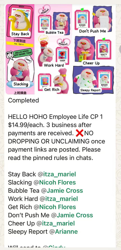 CP 1 HELLO HOHO Employee Life 0930