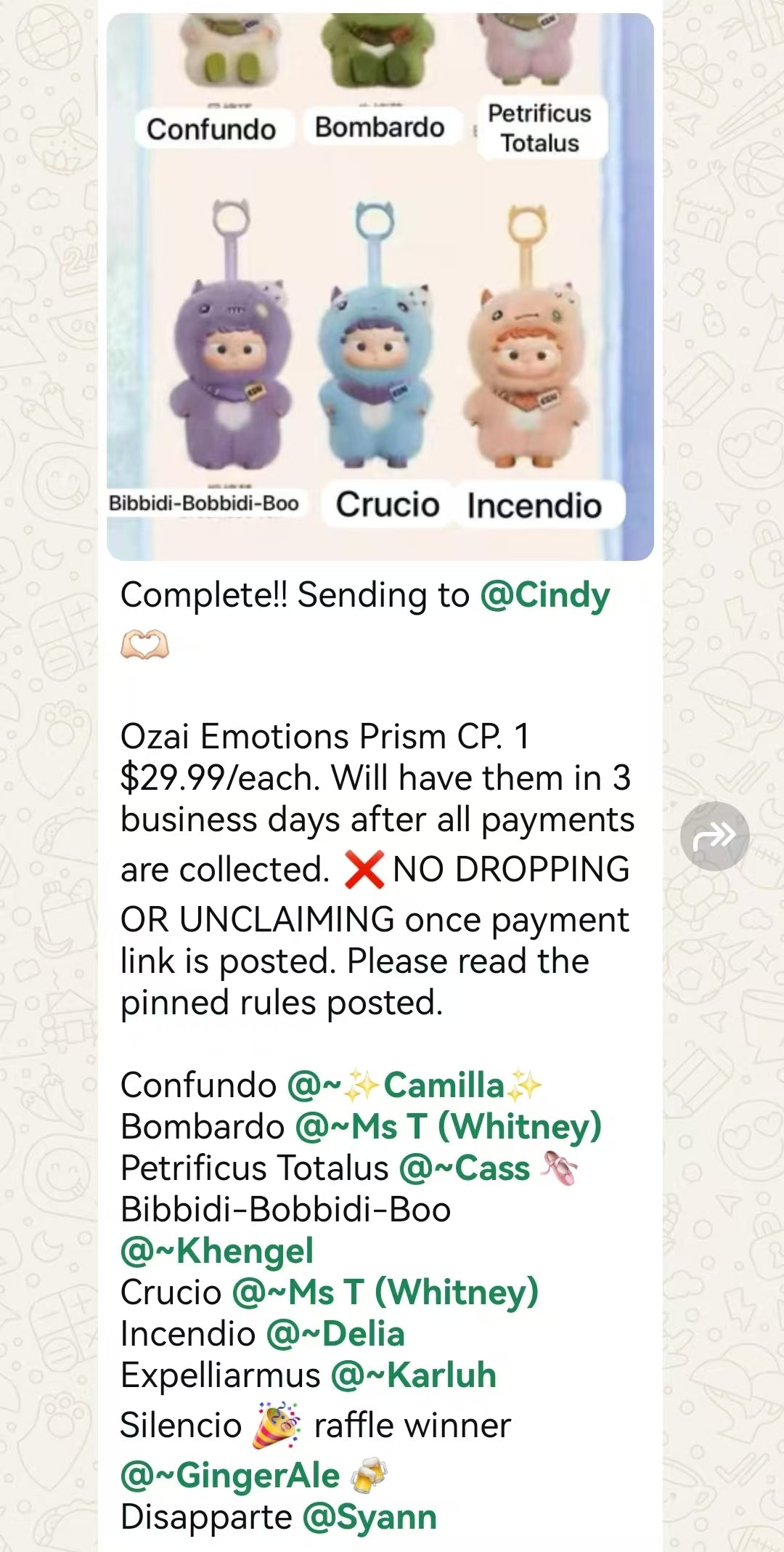 CP. 1  Ozai Emotions Prism 1007