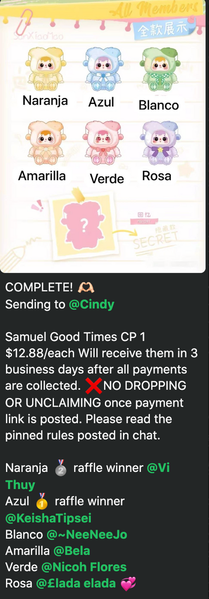 CP 1  Samuel Good Times 1008