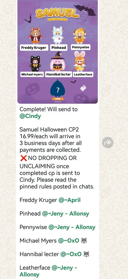 CP2 Samuel Halloween 1021