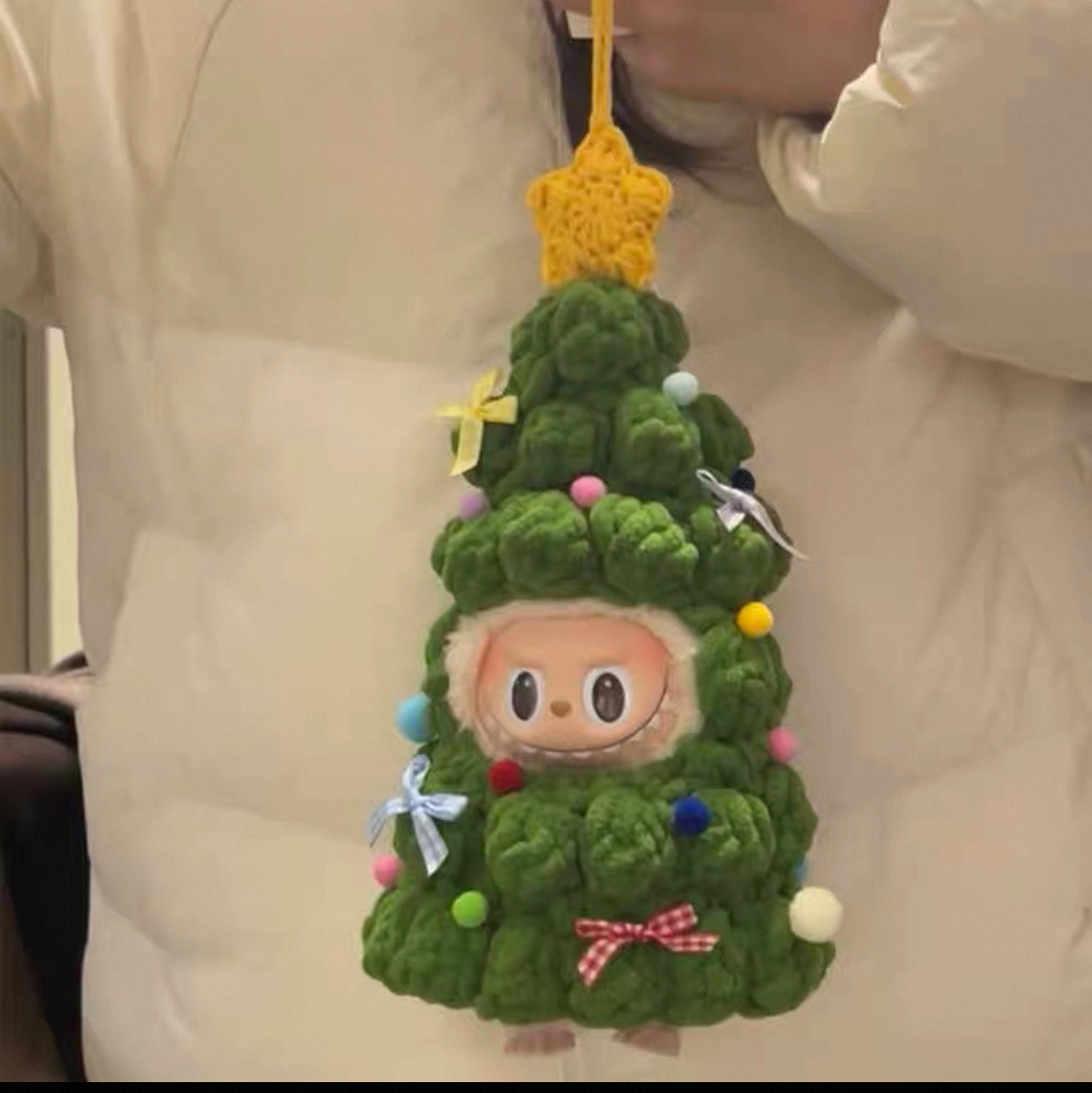 Labubu Outfit Christmas 100%